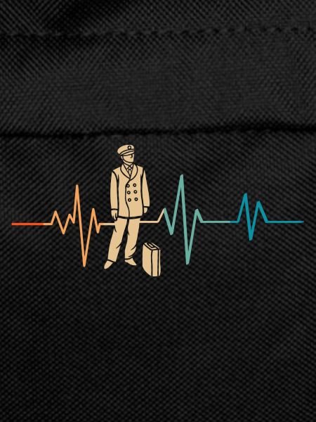 Heartbeat Retro Train Driver