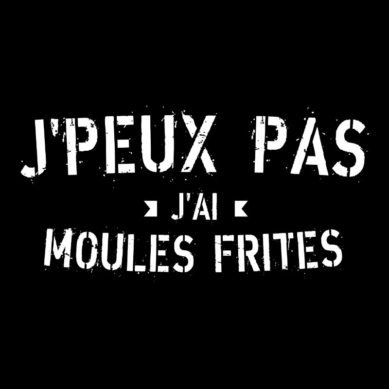 J peux pas j ai Moules frites