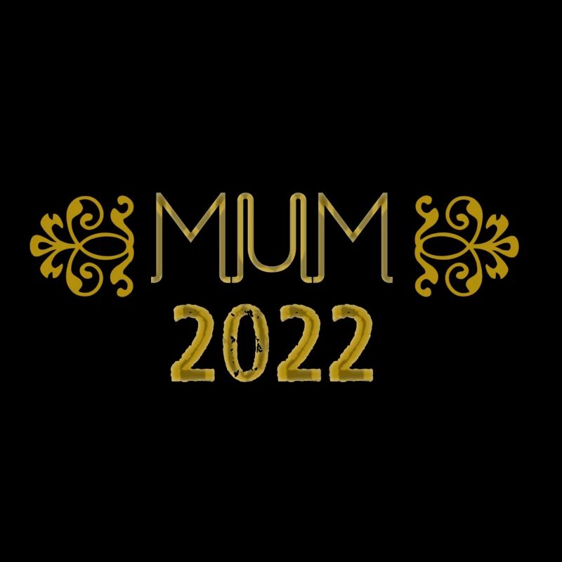 mum, 2022, gold,mutter