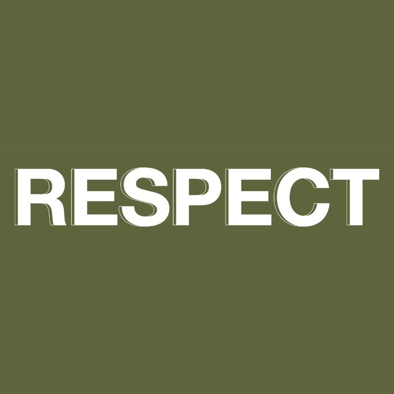 Respect.