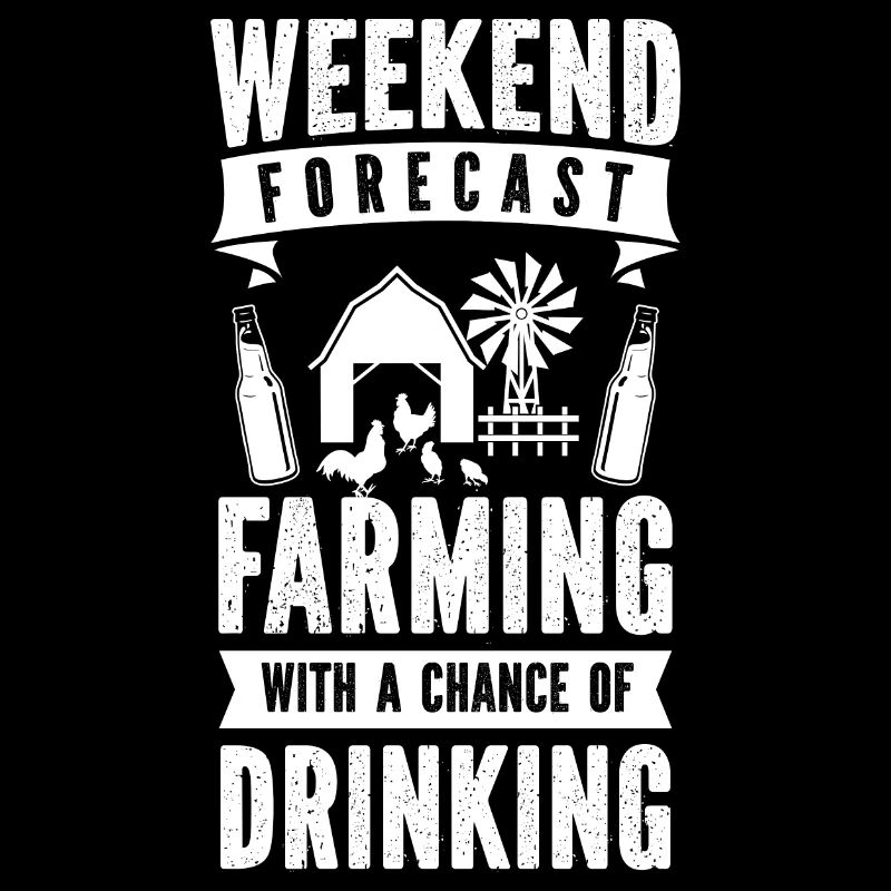 Prévisions de week-end Agriculture avec une chance de boire