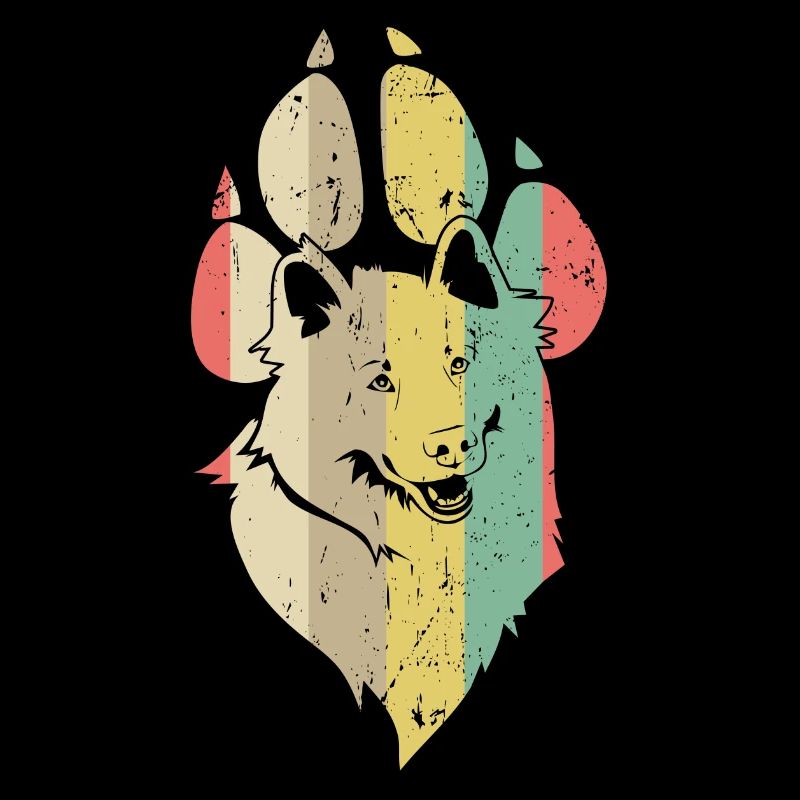 Eurasier Pfote - Eurasier Geschenkidee