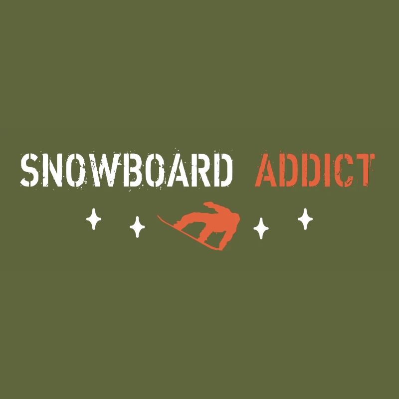 Snowboard addict
