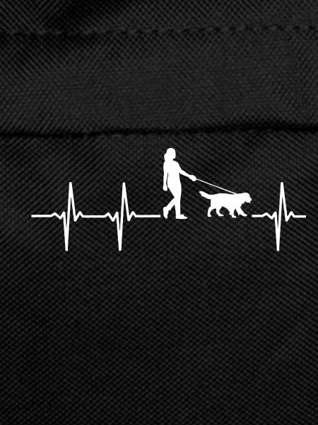 Dog Walking Heartbeat Pulse Gift