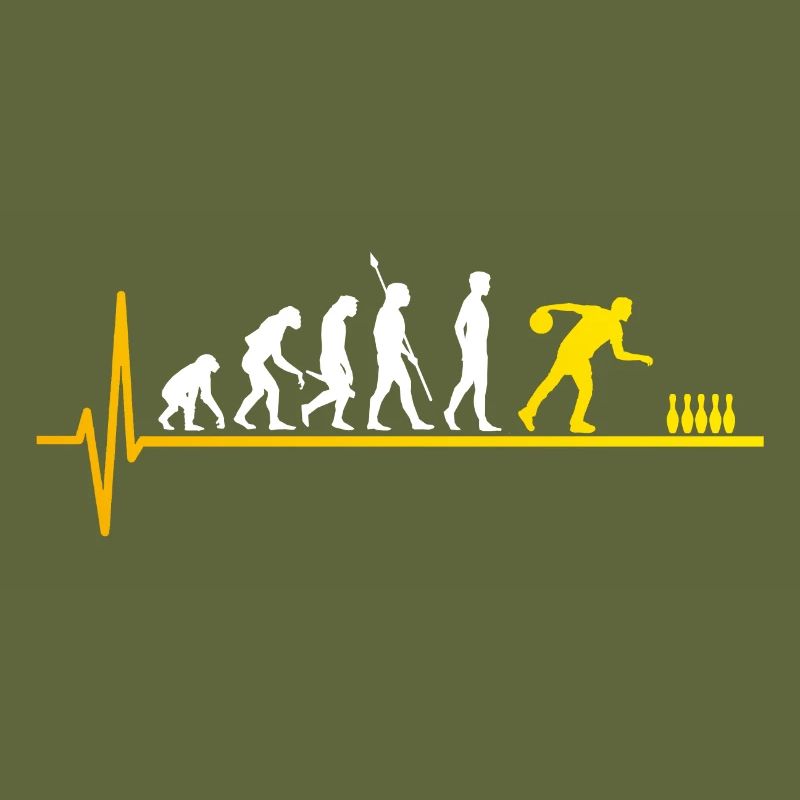 Bowling skittles evolution heartbeat