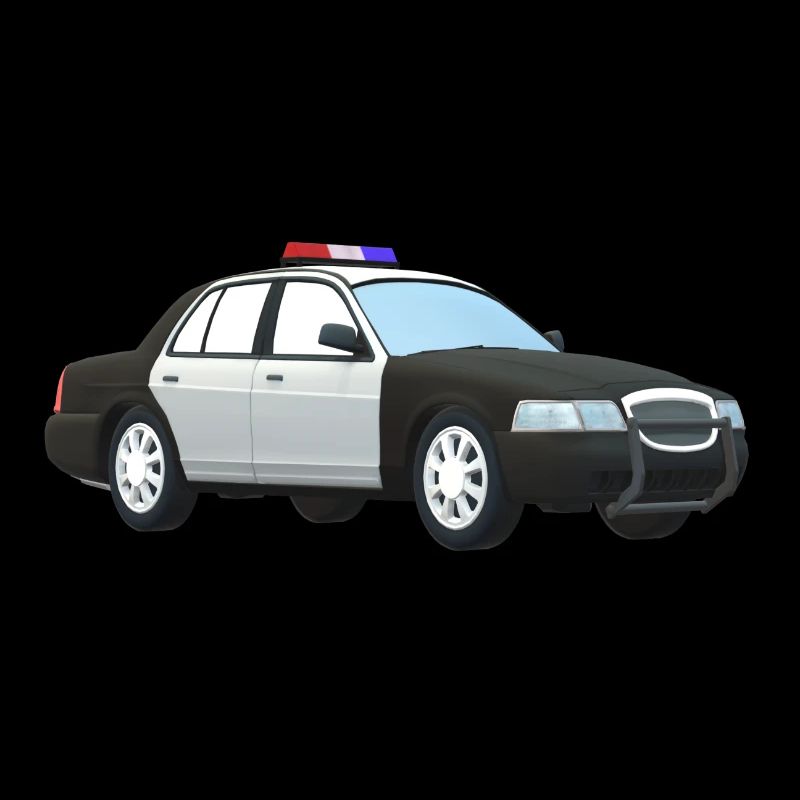 police car