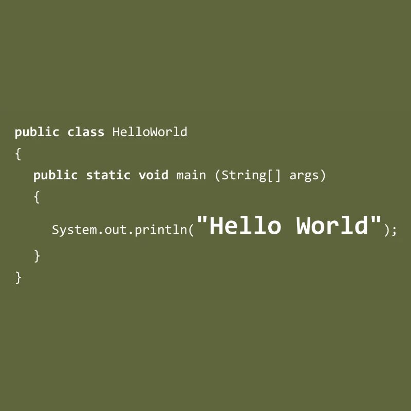 JAVA Hello World