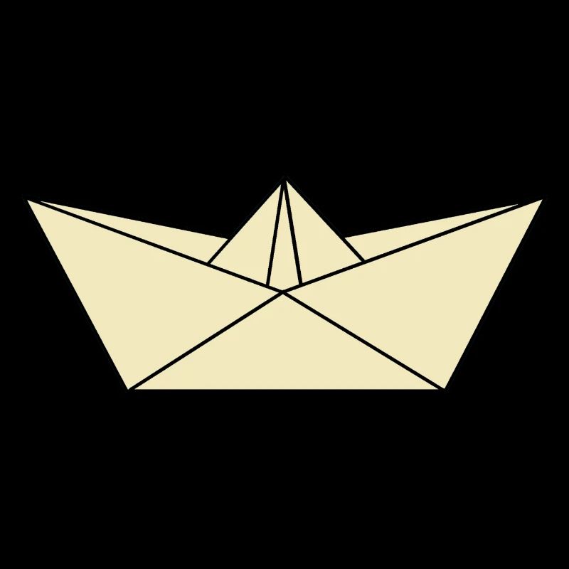 Papierschiffchen