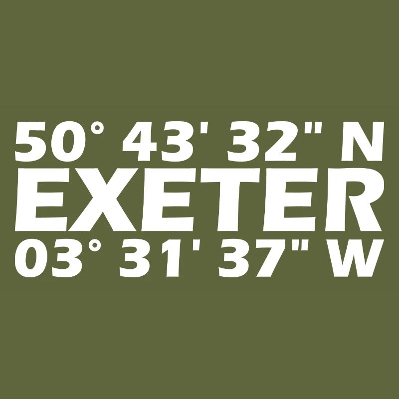 Coordonnées d’Exeter