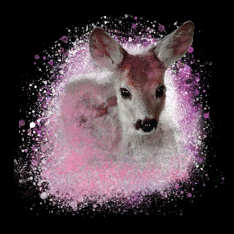 reh rosa,wild,kitz,graffiti,bambi,rehkitz,fohlen