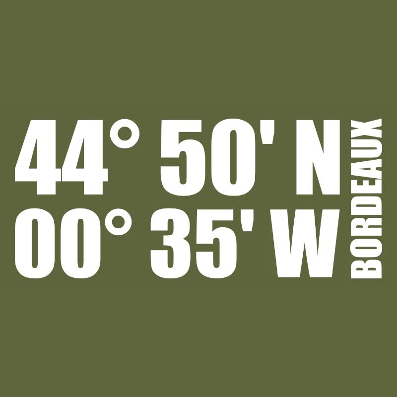 Bordeaux coordinates