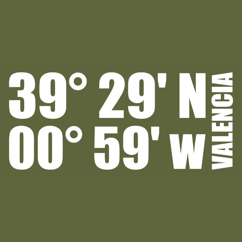 Valencia Coordinates