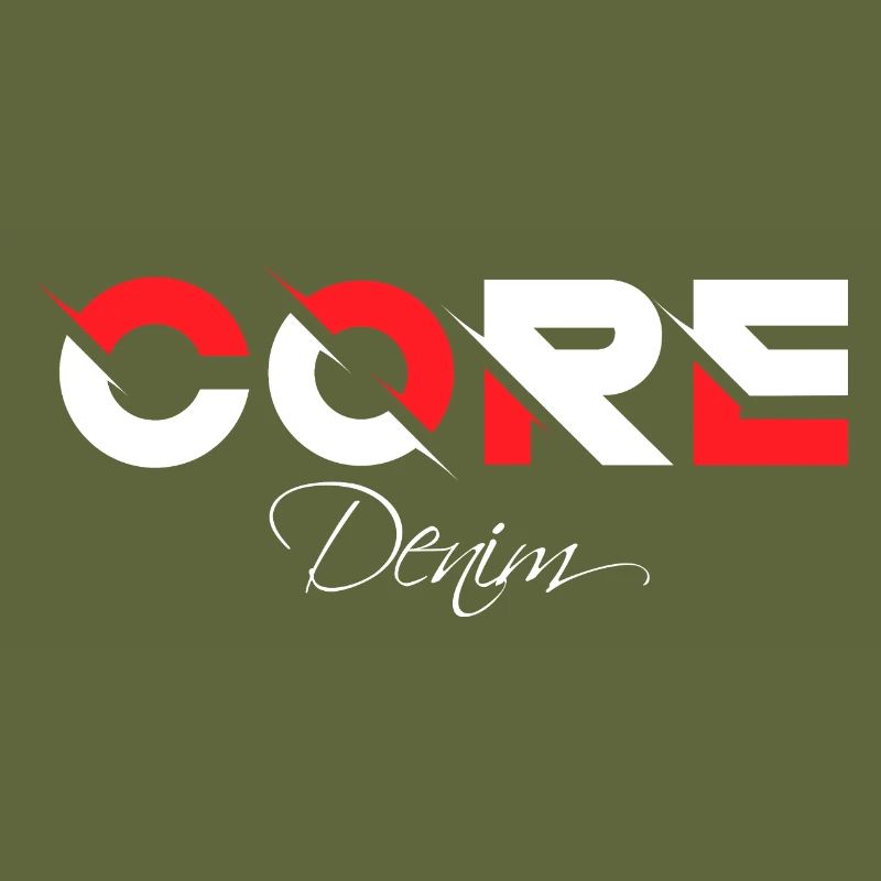 Core Denim Design Shirt Retro Version
