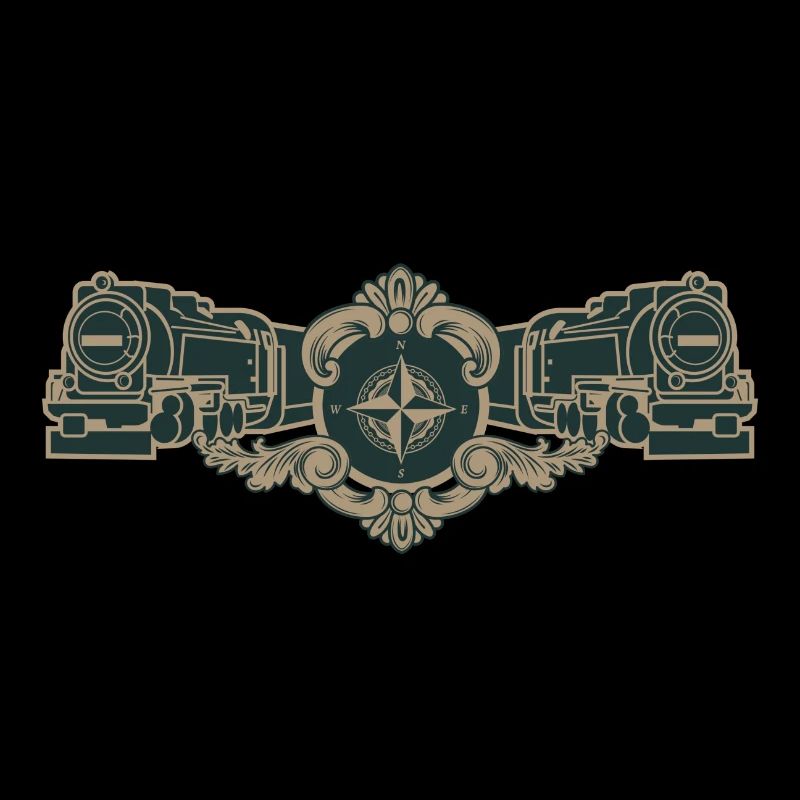 Logo du chemin de fer rétro Vinted