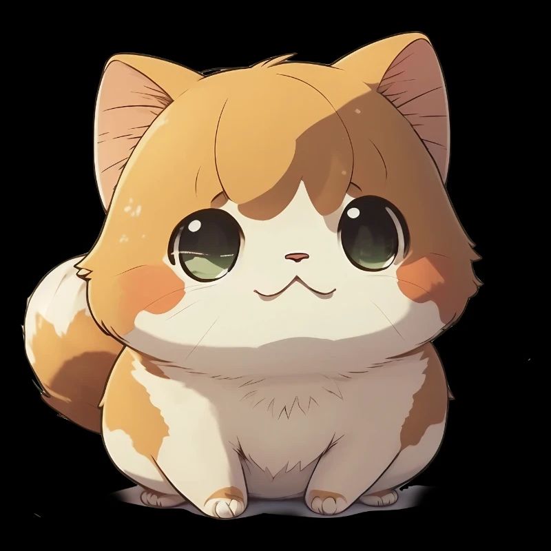 Chat | Chatons | Bébé chat | Chat d’anime mignon