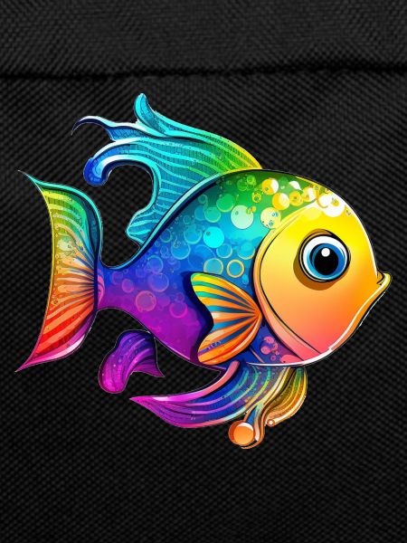Fish Rainbow Drawing