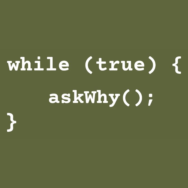 Loop of Overthinking Funny Coding Design Gift