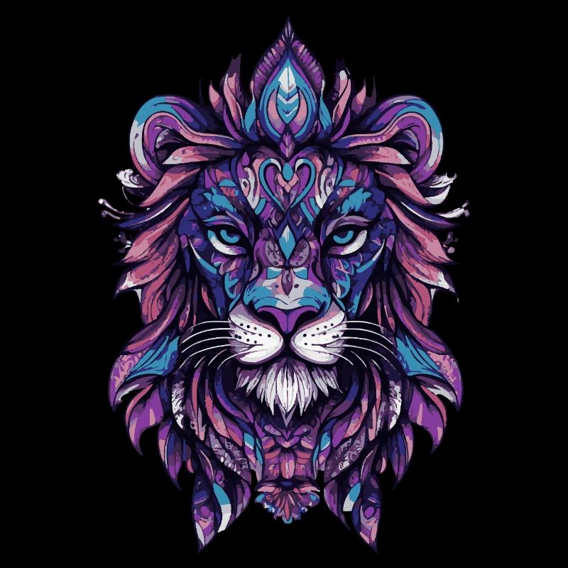 Lion Colorful