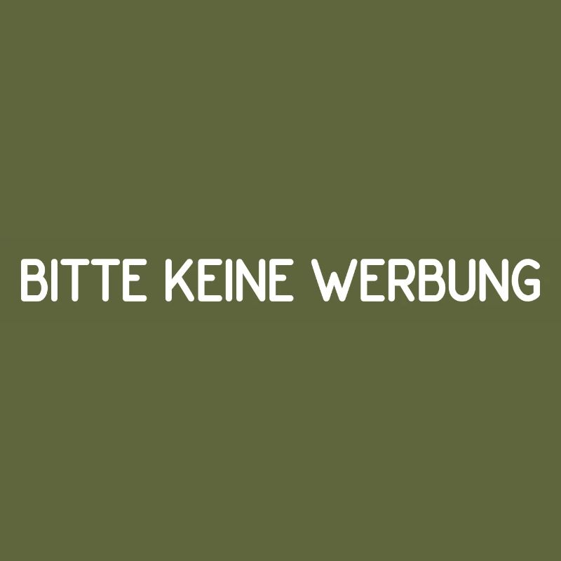 Bitte keine Werbung