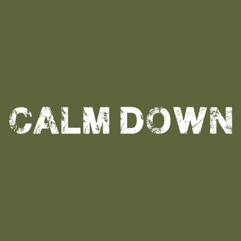 Relaxation and relaxation. Just Calm Down