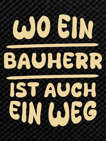 Bauherr Bauherr