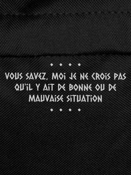 Good or bad situation