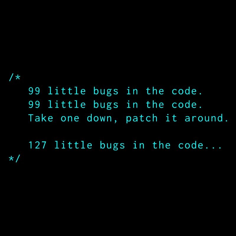 Bugs code Programming Informatic Geschenk Spruch