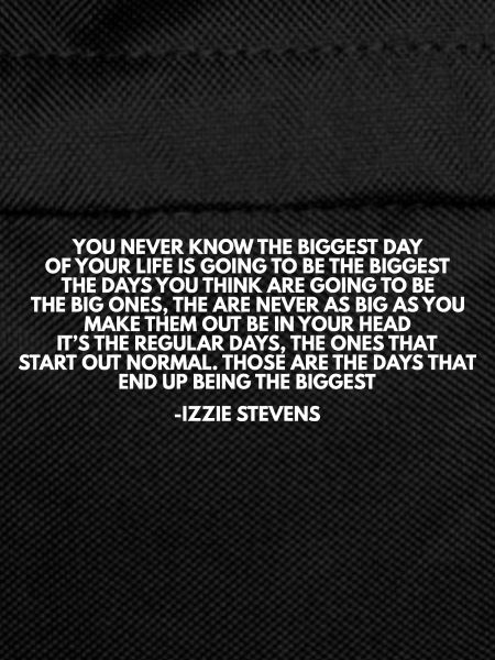 greysanatomy Izzie Stevens quote