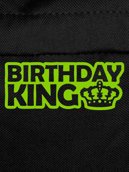 Birthday King Party Logo