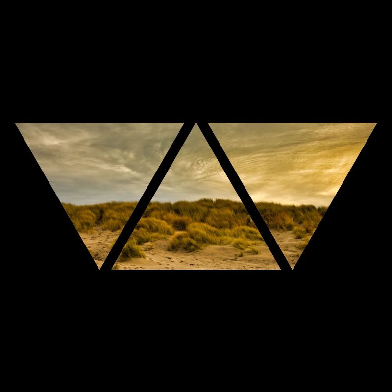 Dunes Triangle Holiday Beach Sunshine Gift