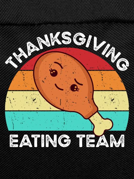 Thanksgiving eating team