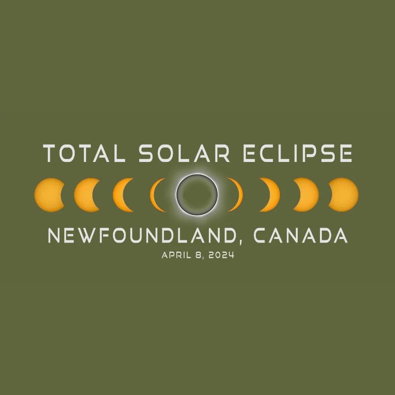 Newfoundland Canada Solar Eclipse 2024 April 8