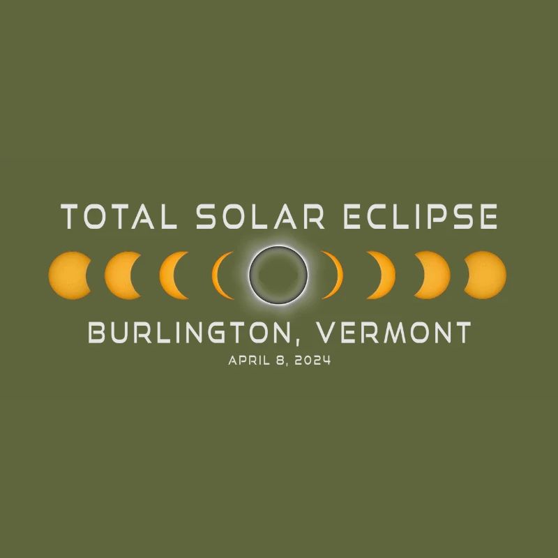 Burlington Vermont Solar Eclipse 2024 April 8