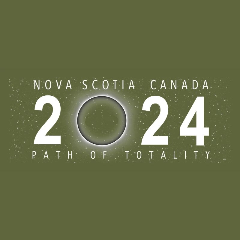 Éclipse solaire Nouvelle-Écosse Canada 8 avril 2024