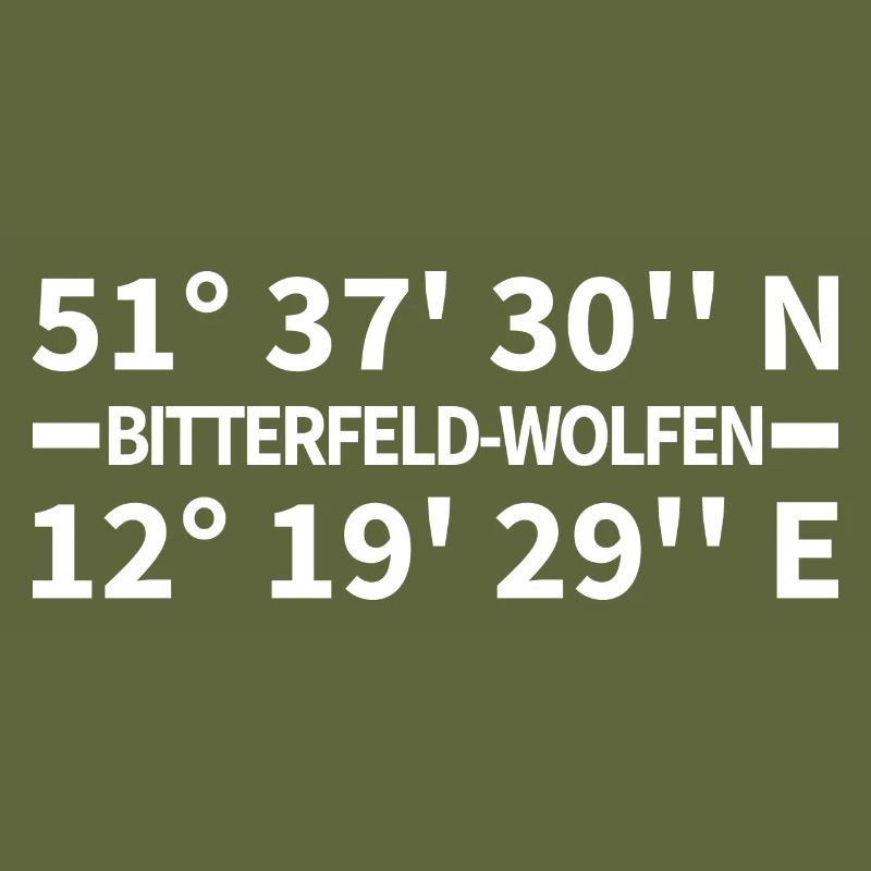 Bitterfeld-Wolfen coordinates