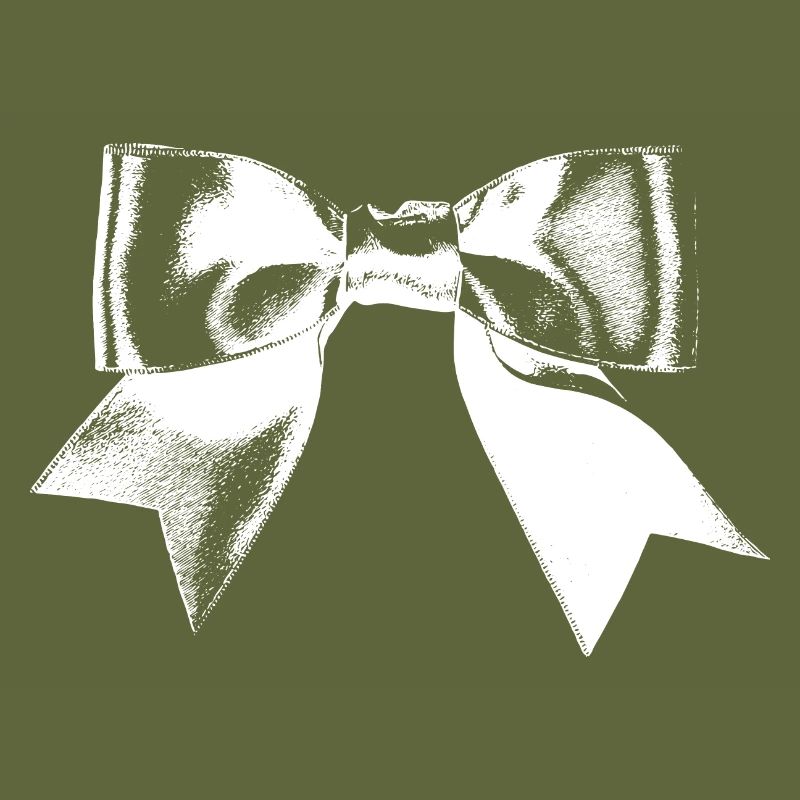 Retro Bow Illustration