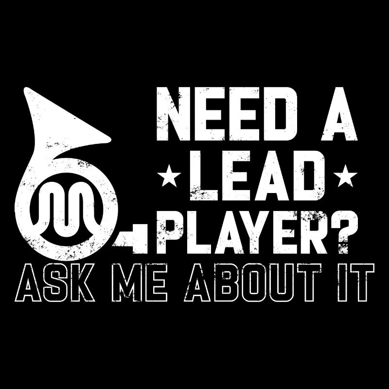 Mellophone Player Marching Band Lead Player