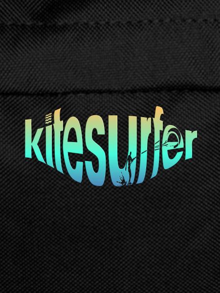 Kitesurfer in writing
