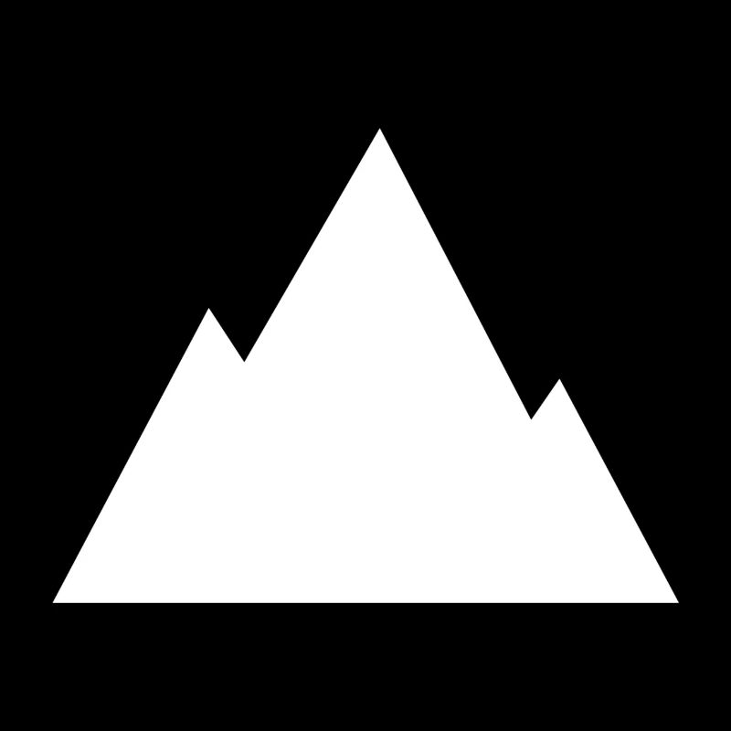 Berge minimalistisch