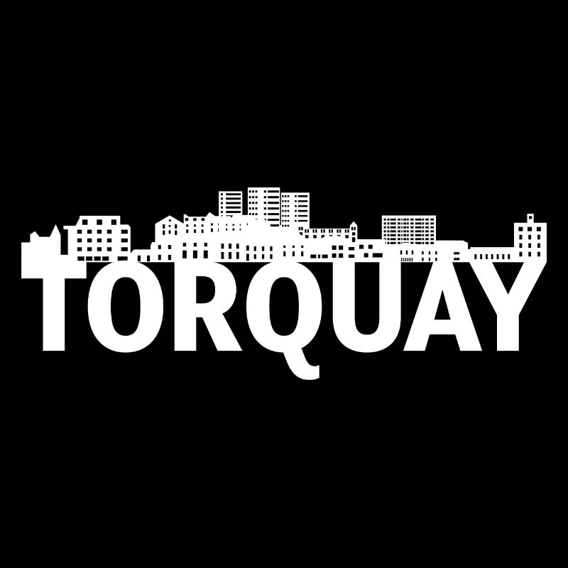 Torquay England Skyline Geschenk Idee UK