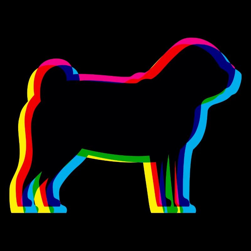 CMYK Pug