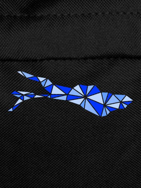 Bodensee | Polygonal | Blau