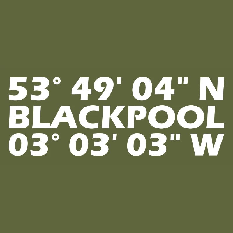 Blackpool Coordinates