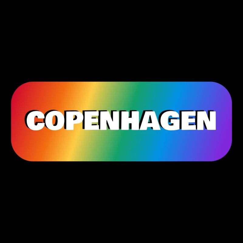 COPENHAGEN RAINBOW HAPPY PRIDE