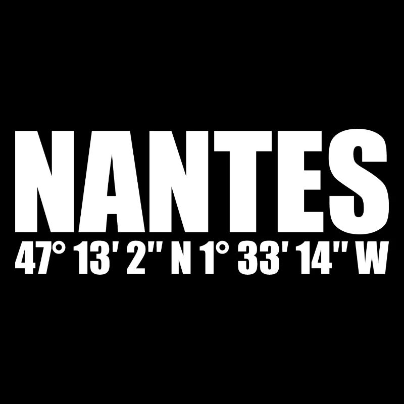 Coordonnées de Nantes