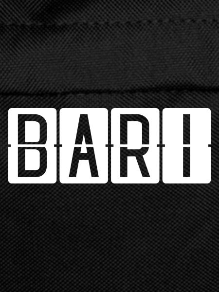 Bari Airport Sign