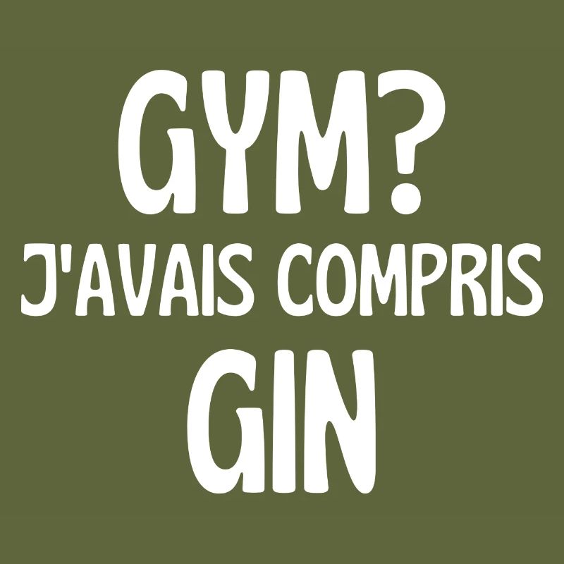 j'avais compris gin