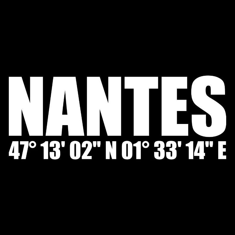 Coordonnées de Nantes