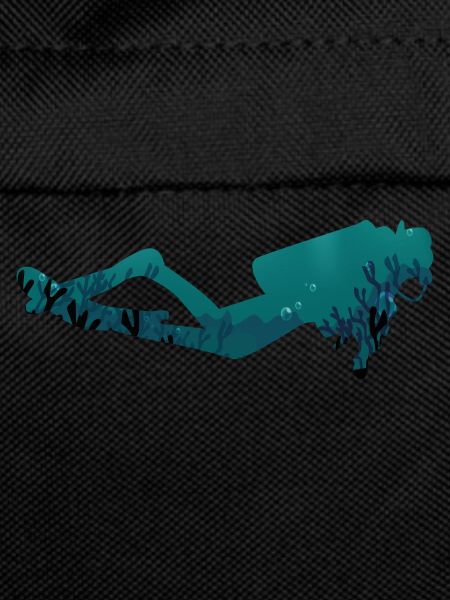 Scuba divers underwater