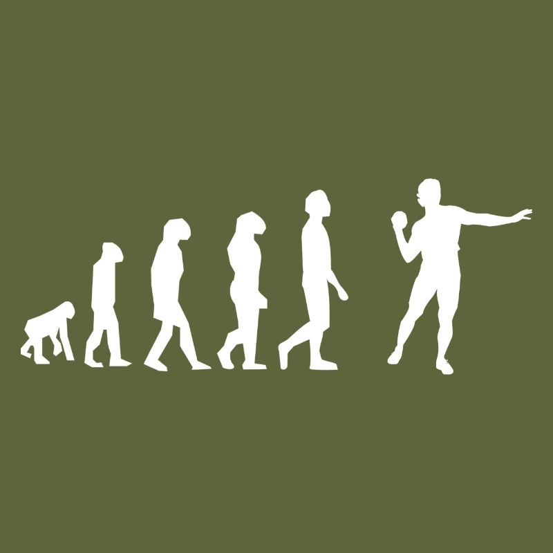 Evolution des Gewichtswurfs